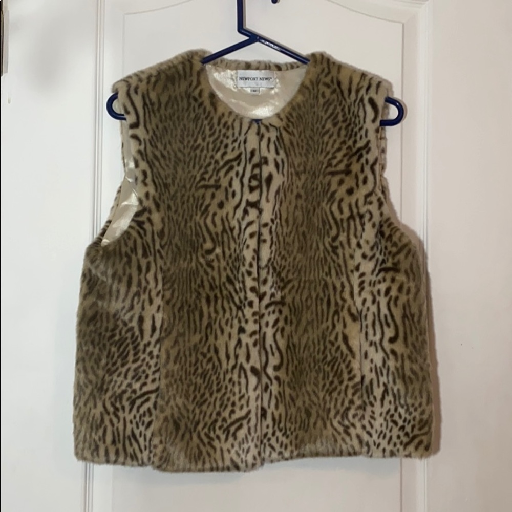 Cheetah Fur Vest
